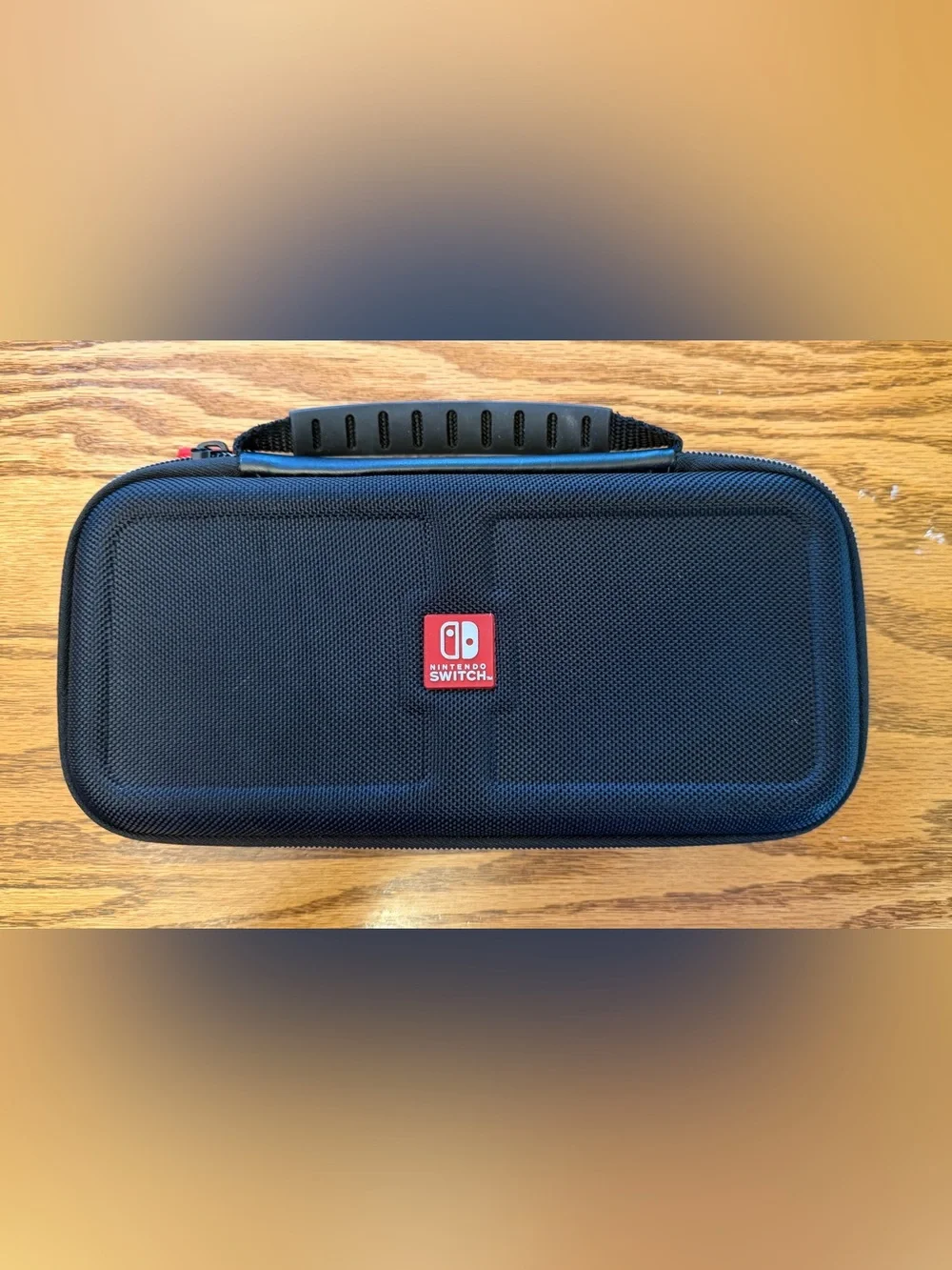 Nintendo Switch Black Travel Case with Red Switch Emblem